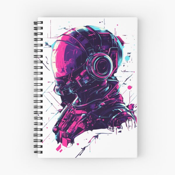 Item preview, Cyberpunk Astro Man  designed and sold by NicolasGlowArt.