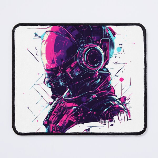 Item preview, Cyberpunk Astro Man designed and sold by NicolasGlowArt.