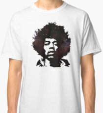 Jimi Hendrix, Purple Haze, Galaxy Classic T-Shirt