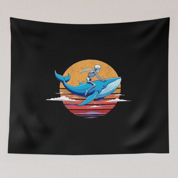Item preview, Skeleton Riding a Whale designed and sold by Mr. Bartholomew.