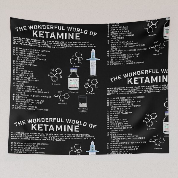 Item preview, The Wonderful World of Ketamine designed and sold by saaad-pap.