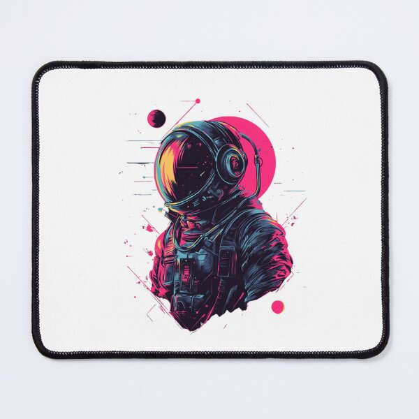 Item preview, Futuristic Man Astronaut designed and sold by NicolasGlowArt.