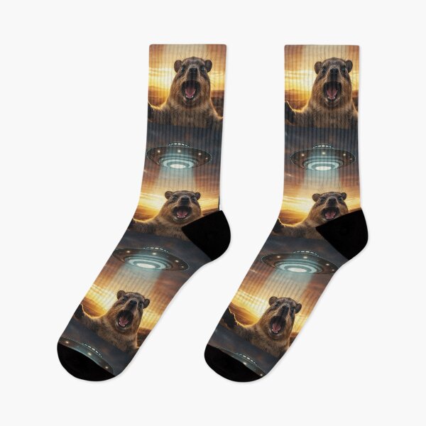 Item preview, Rock Hyrax Selfie Phone Photo Funny Ufo Sighting Awawa designed and sold by d247.