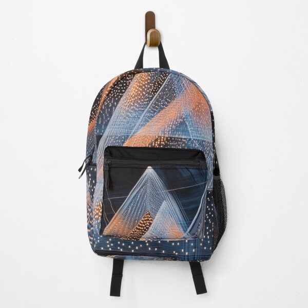 Item preview, Futuristic Illuminated Geometric Pyramid Art designed and sold by Desireehaz.