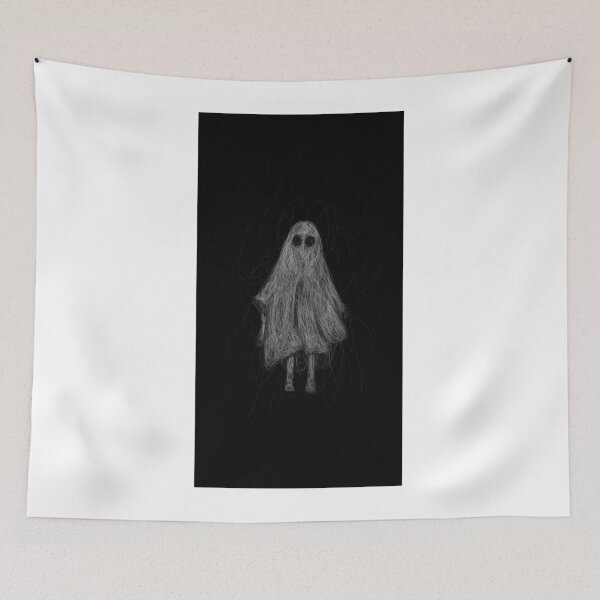 Item preview, Abstract Ghost in Scribbled Form designed and sold by Bartcorner.