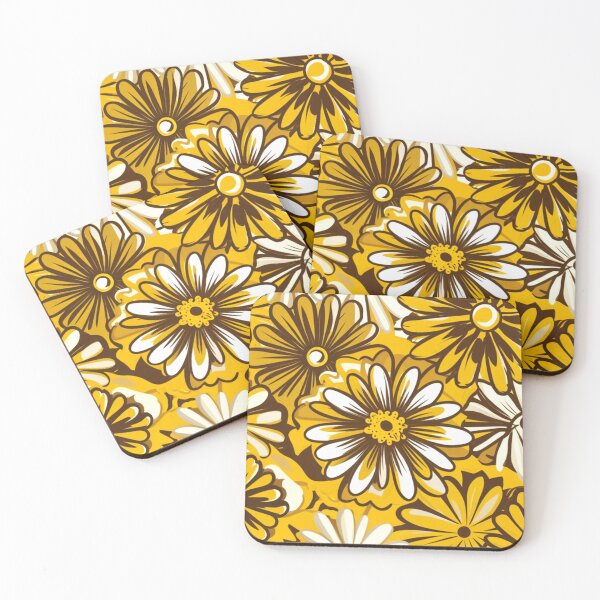 Item preview, Golden Daisy Doodles – Vibrant Floral Energy designed and sold by WildStroke.