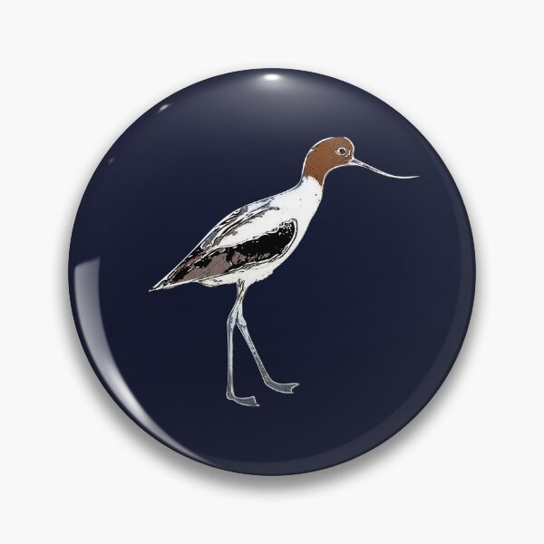 Item preview, Red-necked Avocet White Alternate  Design  designed and sold by designsasstultd.