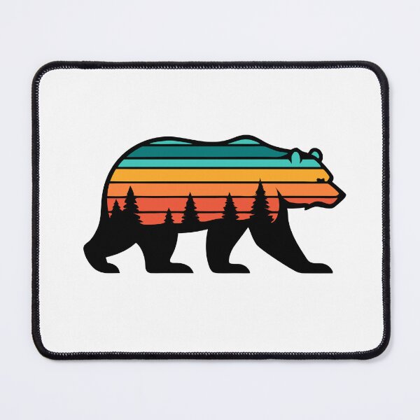 Artikelvorschau, Mountain Bear: Wild Nature in Rustic Style entworfen und verkauft von Timegraf.