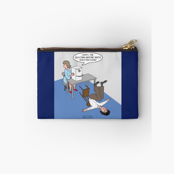 Item preview, Glaucoma Machine Malfunction designed and sold by Out to Lunch Cartoons and More.