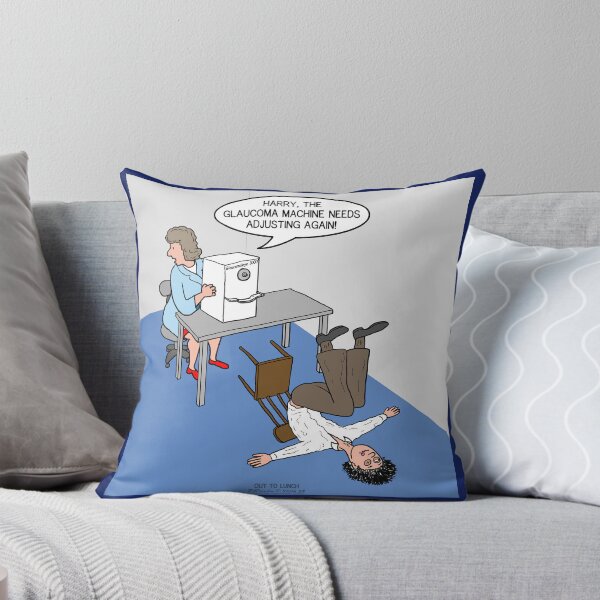 Item preview, Glaucoma Machine Malfunction designed and sold by Out to Lunch Cartoons and More.