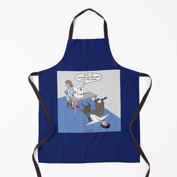 Item preview, Glaucoma Machine Malfunction designed and sold by Out to Lunch Cartoons and More.