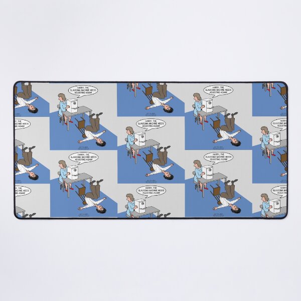 Item preview, Glaucoma Machine Malfunction designed and sold by Out to Lunch Cartoons and More.