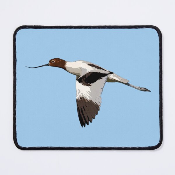 Item preview, Red-necked Avocet Flying Color Design  designed and sold by designsasstultd.