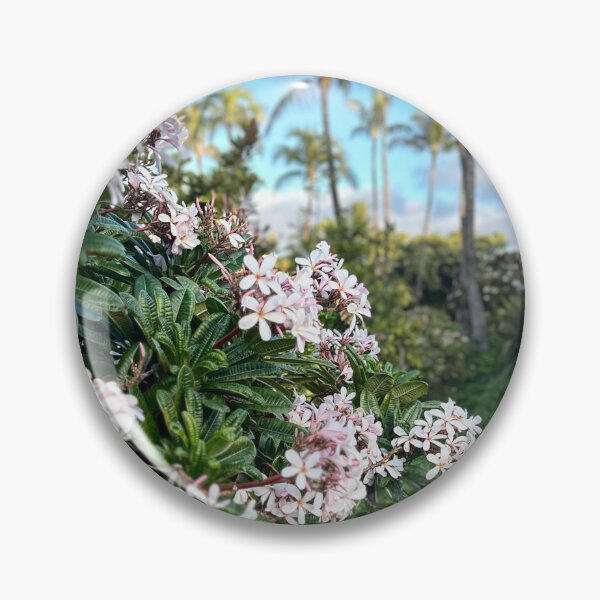 Item preview, Plumeria and Palm Trees designed and sold by kristaengler.