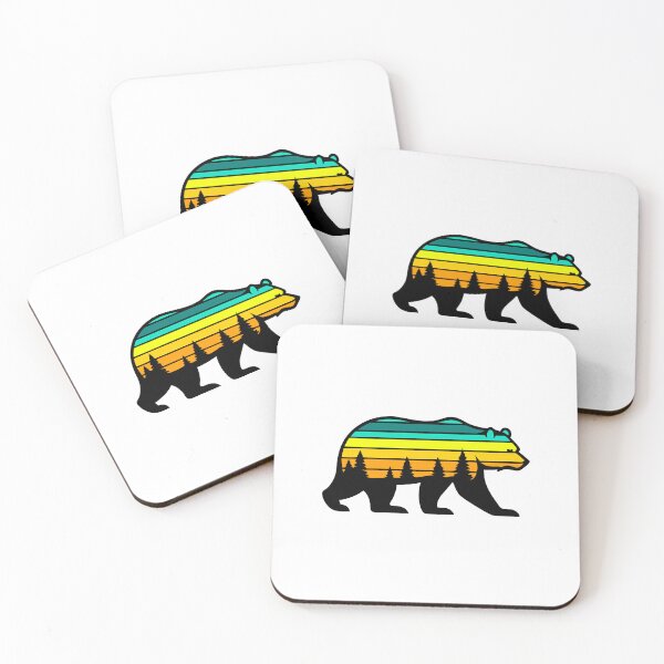 Artikelvorschau, Mountain Bear: Wild Nature in Rustic Style entworfen und verkauft von Timegraf.