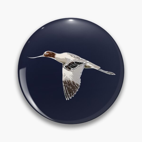 Item preview, Red-necked Avocet Flying White Alternate Design  designed and sold by designsasstultd.