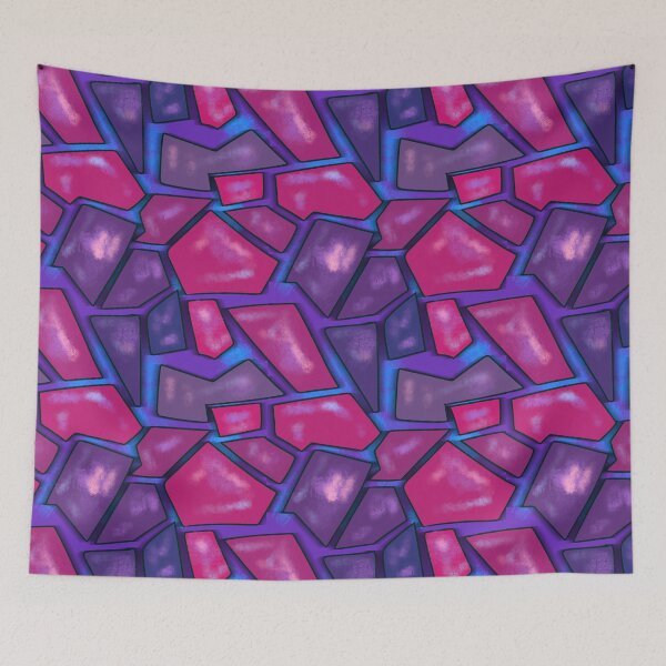 Item preview, Abstract shape tiles pattern  designed and sold by nickardi.