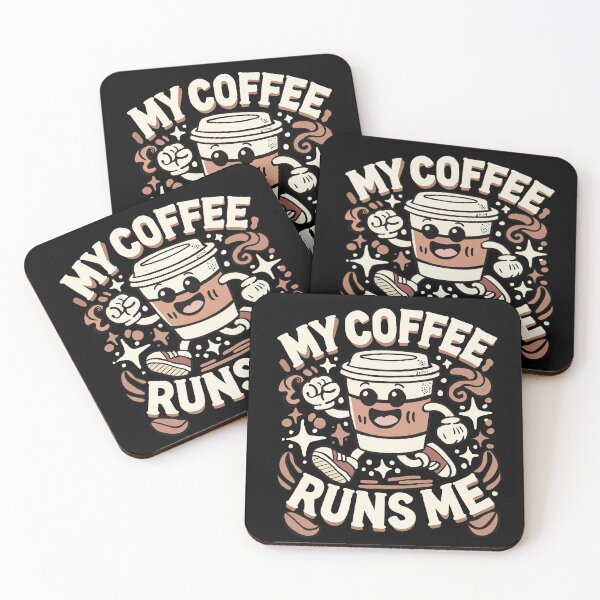 Item preview, My Coffee Runs Me designed and sold by NAMITRA.