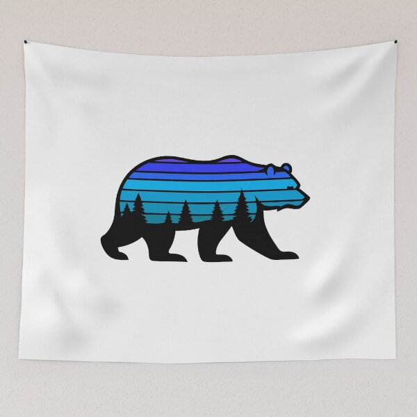 Artikelvorschau, Mountain Bear: Wild Nature in Rustic Style entworfen und verkauft von Timegraf.