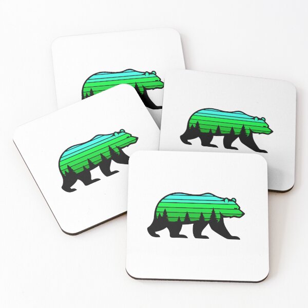 Artikelvorschau, Mountain Bear: Wild Nature in Rustic Style entworfen und verkauft von Timegraf.