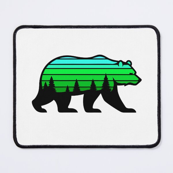 Artikelvorschau, Mountain Bear: Wild Nature in Rustic Style entworfen und verkauft von Timegraf.