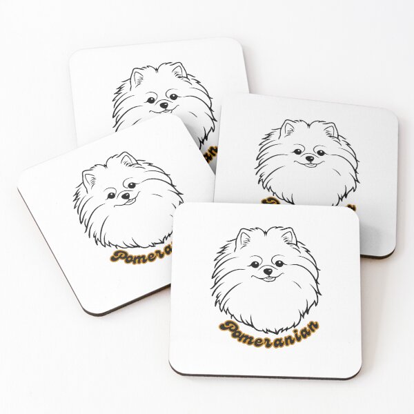 Item preview, Pomeranian Fluffy Mane and Cute Expression Portrait designed and sold by Paws and Ink Art.
