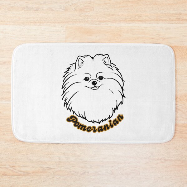 Item preview, Pomeranian Fluffy Mane and Cute Expression Portrait designed and sold by Paws and Ink Art.