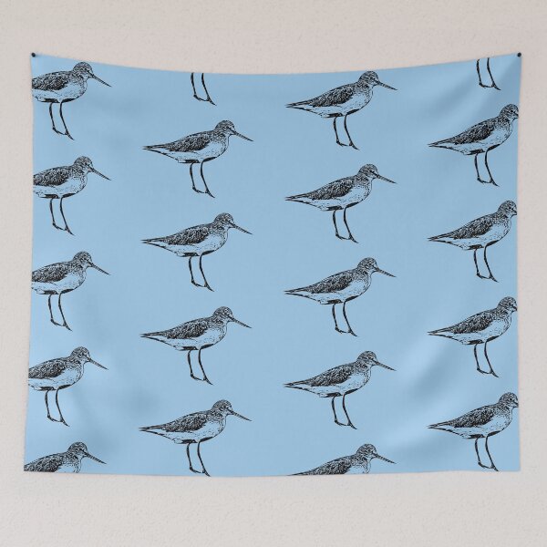 Item preview, Common Greenshank Black Design  designed and sold by designsasstultd.
