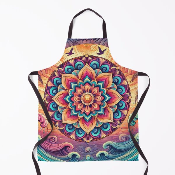 Item preview, Colorful Mandala: Ocean and Sky Harmony designed and sold by EsraaCreations.