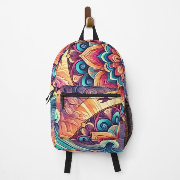 Item preview, Colorful Mandala: Ocean and Sky Harmony designed and sold by EsraaCreations.