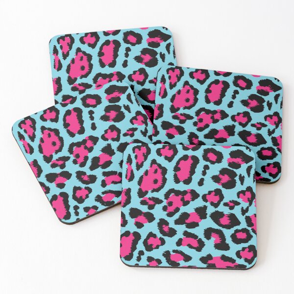 Item preview, Pink & Blue Leopard Print designed and sold by newburyboutique.