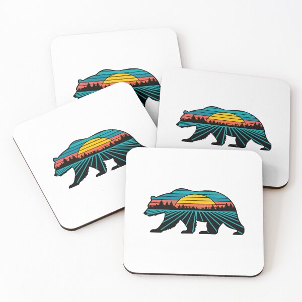 Artikelvorschau, Mountain Bear: Wild Nature in Rustic Style entworfen und verkauft von Timegraf.