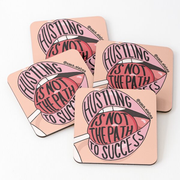 Item preview, Hustling is not the path to success by Sasa Elebea designed and sold by Sabrina Brugmann.