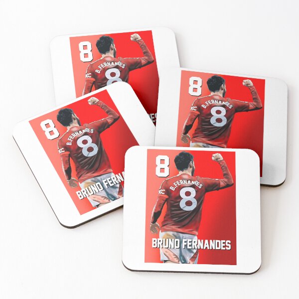 Item preview, Bruno Fernandes – Manchester United Captain and Midfield Maestro designed and sold by GrizzlyCollective.