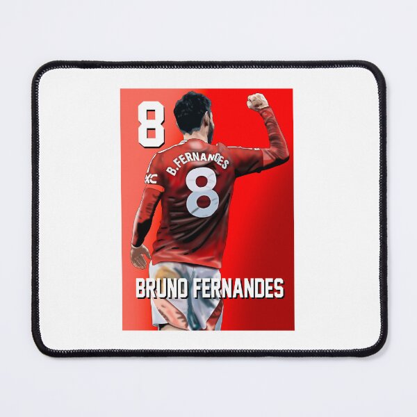 Item preview, Bruno Fernandes – Manchester United Captain and Midfield Maestro designed and sold by GrizzlyCollective.