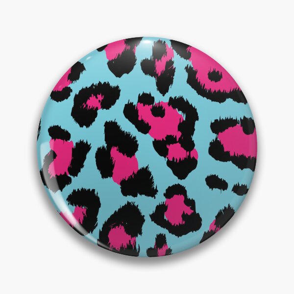 Item preview, Pink Blue Cheetah Print  designed and sold by newburyboutique.