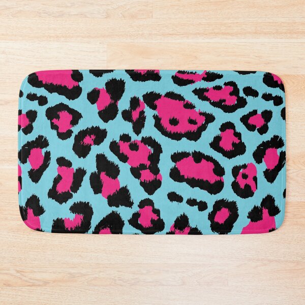 Item preview, Pink Blue Cheetah Print  designed and sold by newburyboutique.