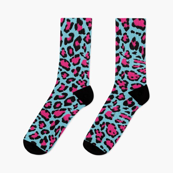 Item preview, Pink Blue Cheetah Print  designed and sold by newburyboutique.