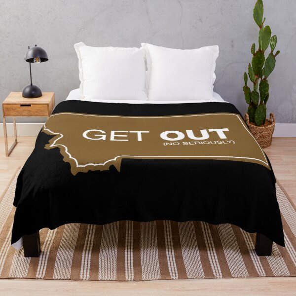 Item preview, Montana Get Out (Chocolate) designed and sold by DOODL.