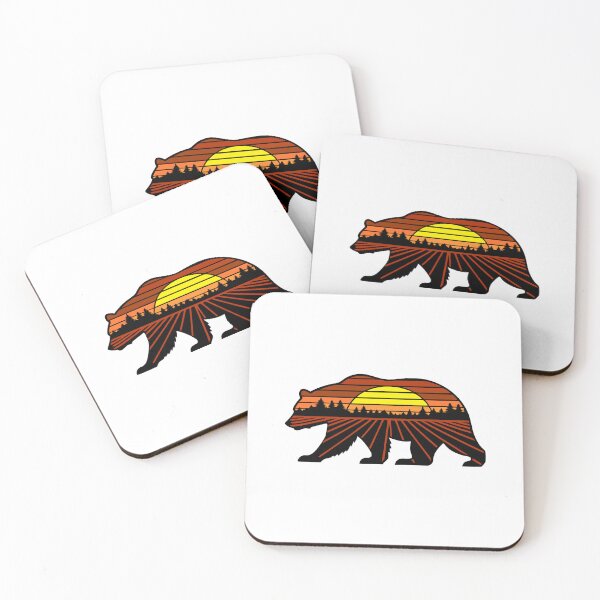 Artikelvorschau, Mountain Bear: Wild Nature in Rustic Style entworfen und verkauft von Timegraf.