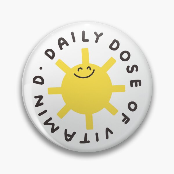 Item preview, Daily dose of vitamin D sticker designed and sold by DesignPMG.