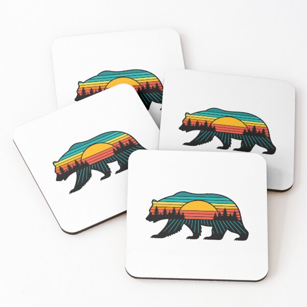 Artikelvorschau, Mountain Bear: Wild Nature in Rustic Style entworfen und verkauft von Timegraf.