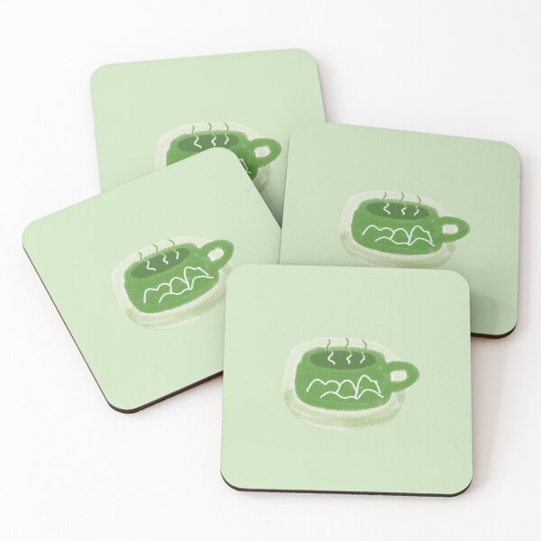 Item preview, Tea cup, green tea, matcha designed and sold by beadbreadstudio.