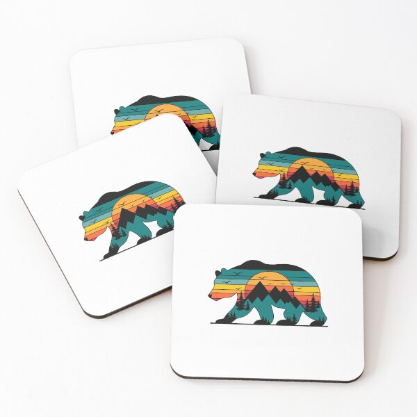 Artikelvorschau, Mountain Bear: Wild Nature in Rustic Style entworfen und verkauft von Timegraf.