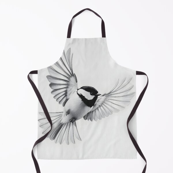 Item preview, Black and white House Sparrow pencil drawing designed and sold by Pencil-Art.
