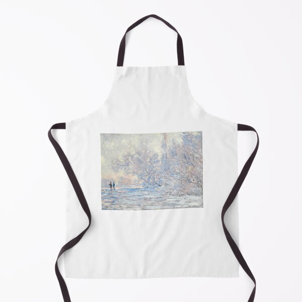 Item preview, Claude Monet | Le Givre A Giverny (Frost in Giverny) Heavy snow designed and sold by Ashmyeraz.