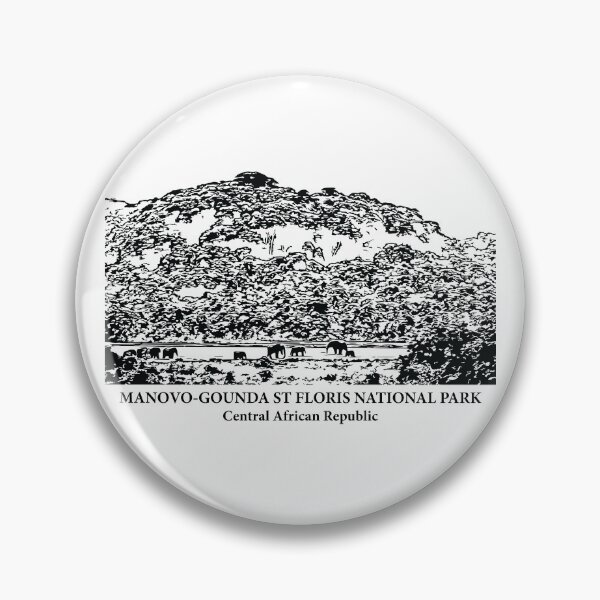 Item preview, Manovo-Gounda St Floris National Park - Central African Republic designed and sold by Lakeric Cityscapes.