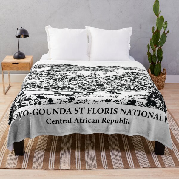 Item preview, Manovo-Gounda St Floris National Park - Central African Republic designed and sold by Lakeric Cityscapes.