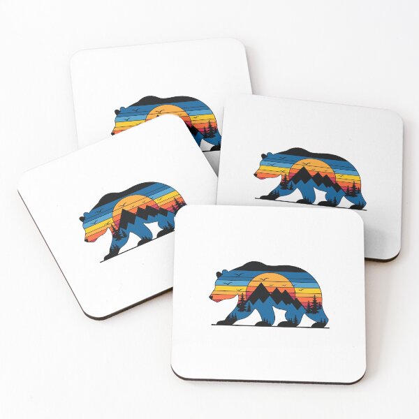 Artikelvorschau, Mountain Bear: Wild Nature in Rustic Style entworfen und verkauft von Timegraf.
