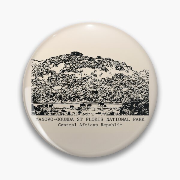 Item preview, Manovo-Gounda St Floris National Park - Central African Republic designed and sold by Lakeric Cityscapes.